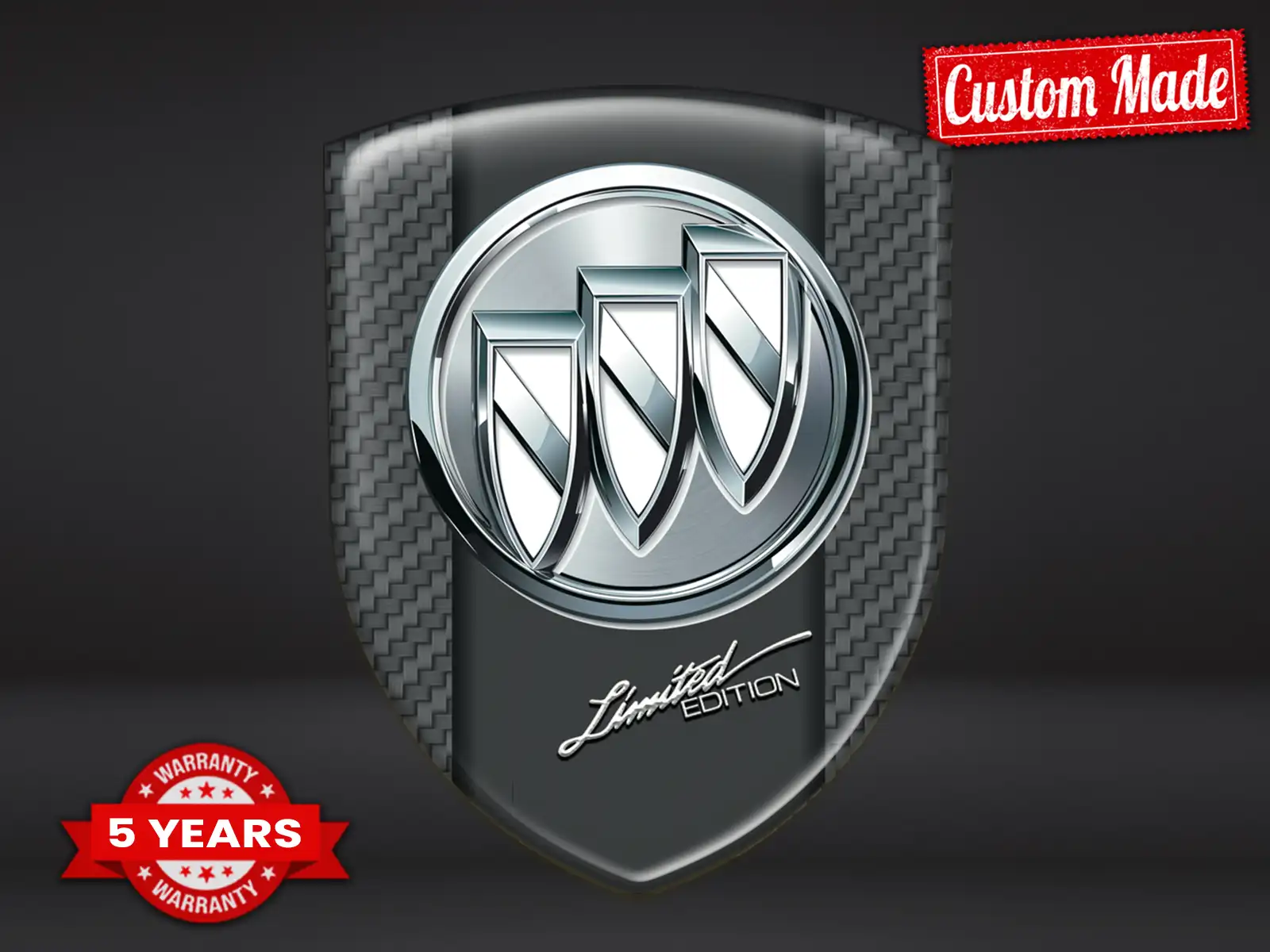 Buick Waterproof Sticker Durable Universal High Quality